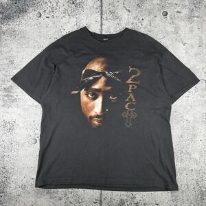 Vintage 90s 1998 2pac Tupac Shakur Exodus 18 11 Rap Tee Shirt XLarge Winterland